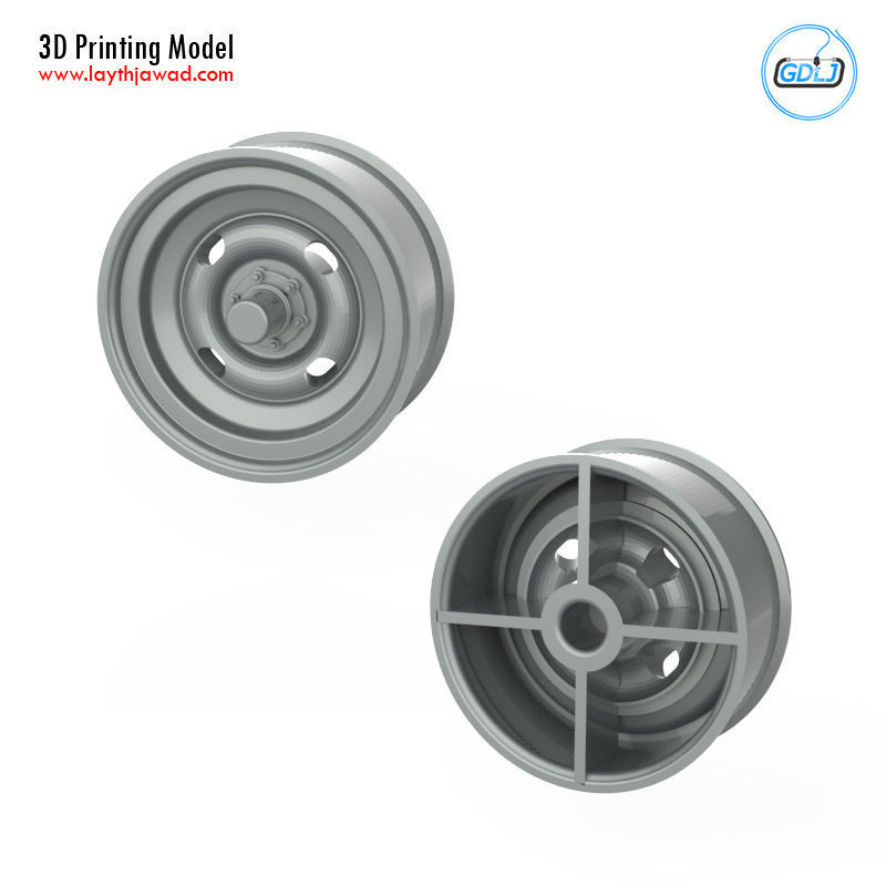 Vehicle Tire Mold 3D print model_6