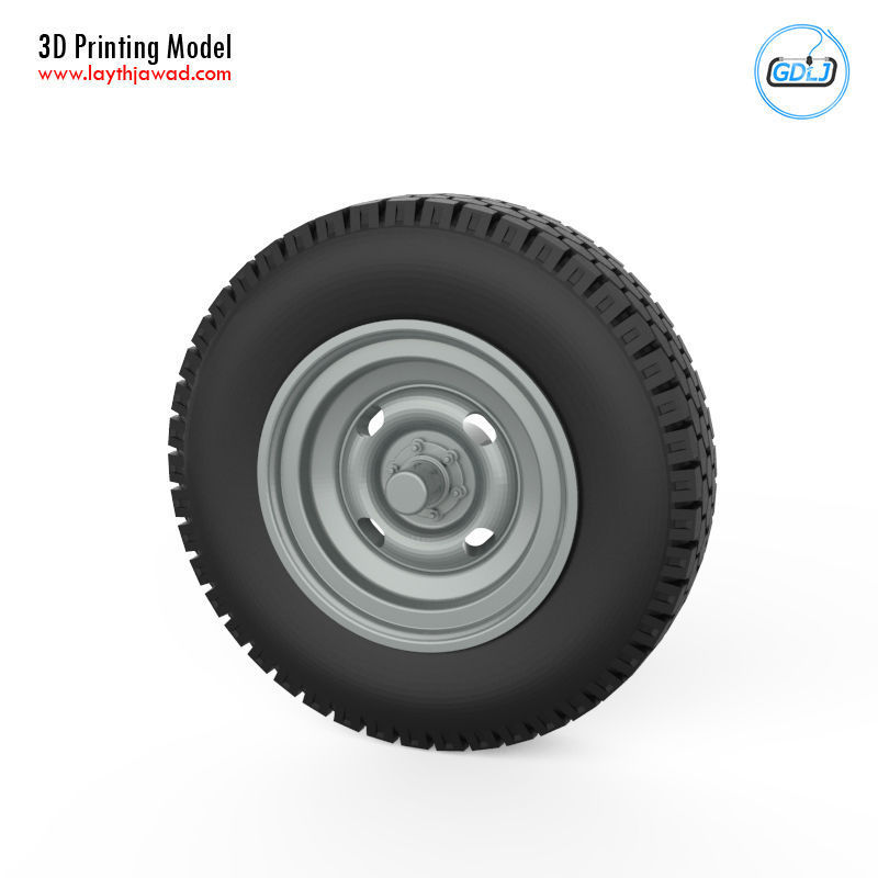 Vehicle Tire Mold 3D print model_2