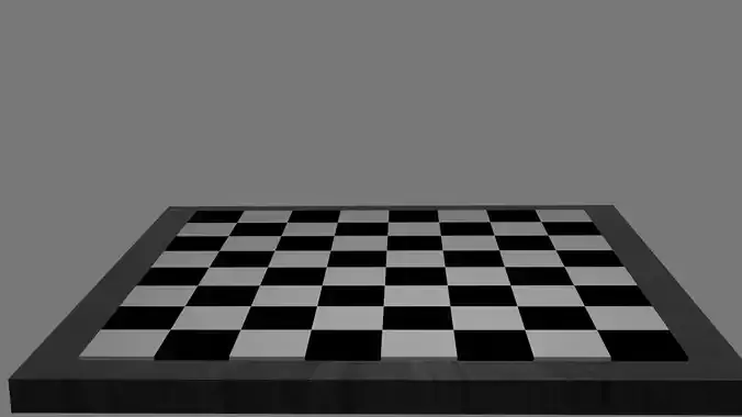 Chess Board  3D model