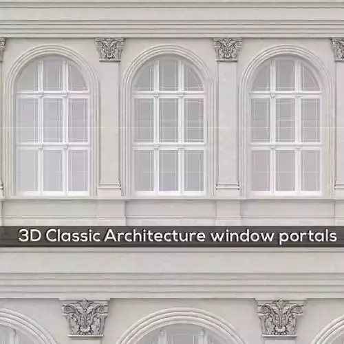 Classic Architecture window portals