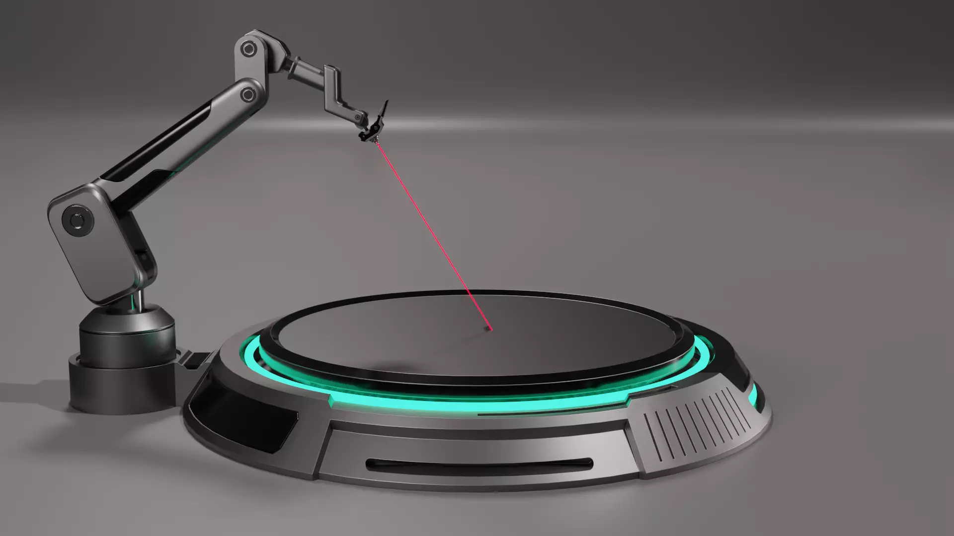 Sci-fi Laser Cutter 3D model_0
