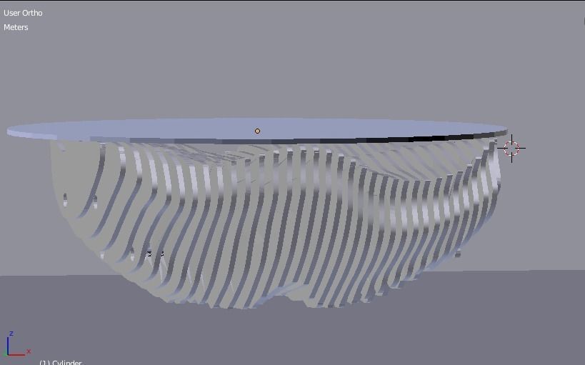 Parametric coffee table 3D model 01 3D model_2