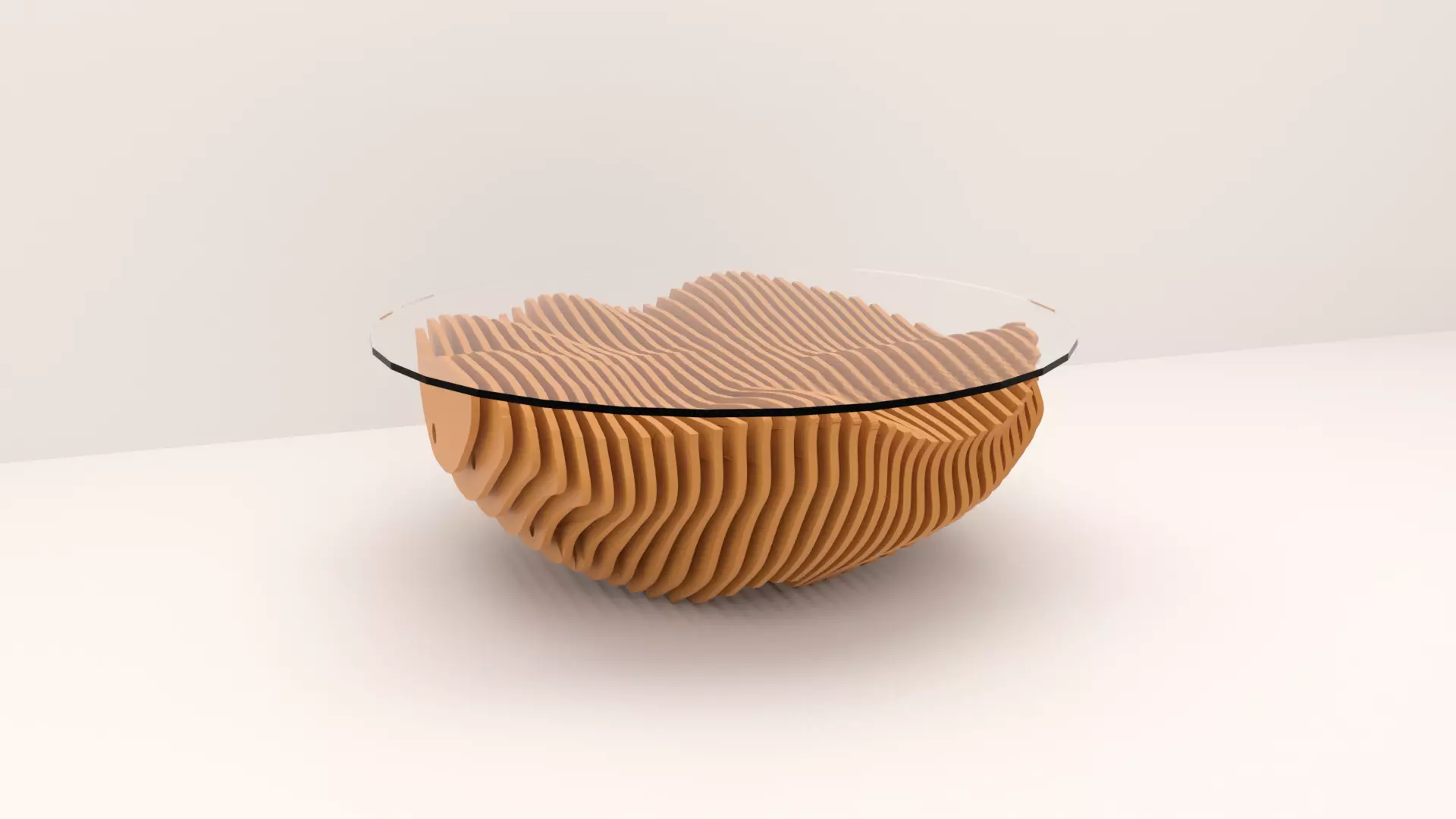 Parametric coffee table 3D model 01 3D model_0