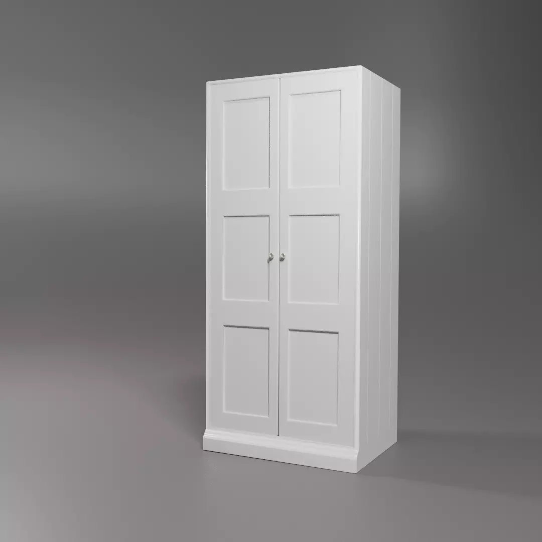 Cupboard wardrobe Free 3D model_0