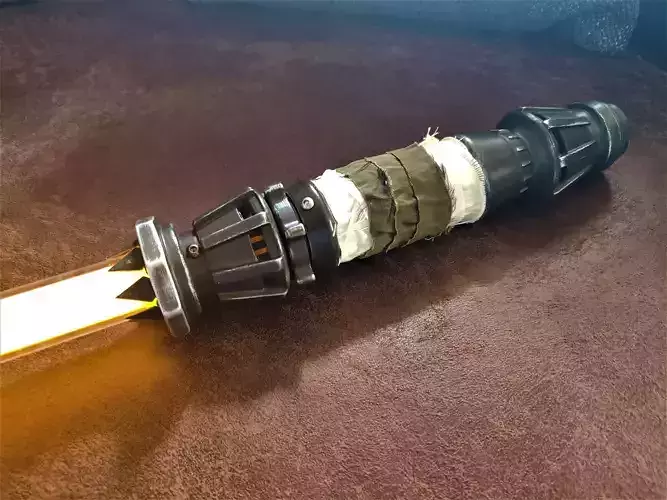 Rey yellow Lightsaber Star Wars