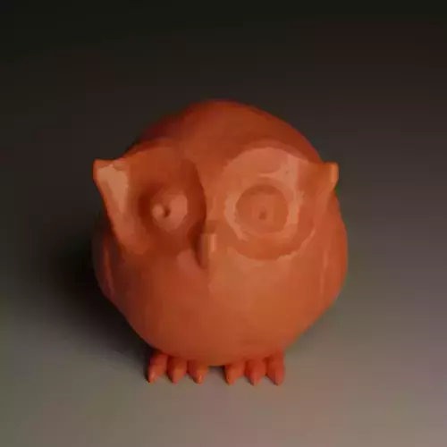 Owl sculpture