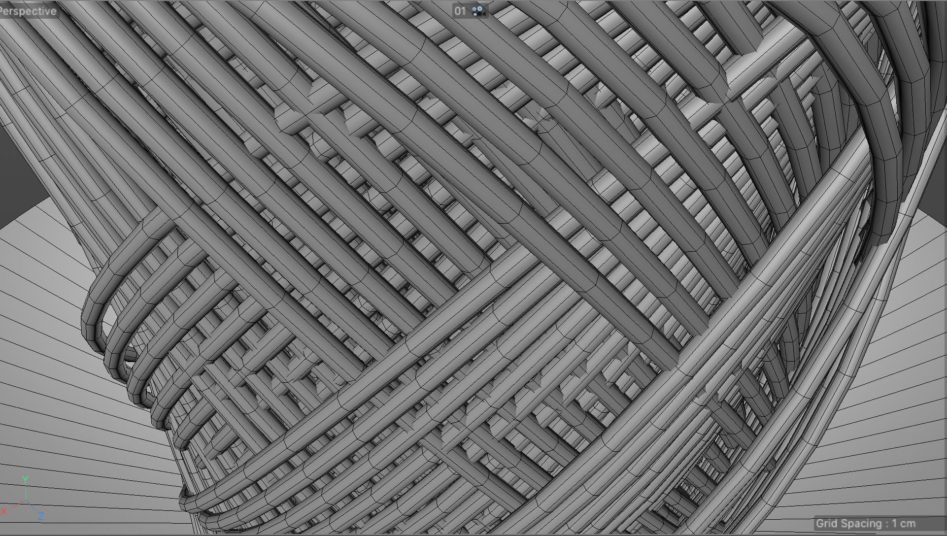 Spool of String 3D model_6