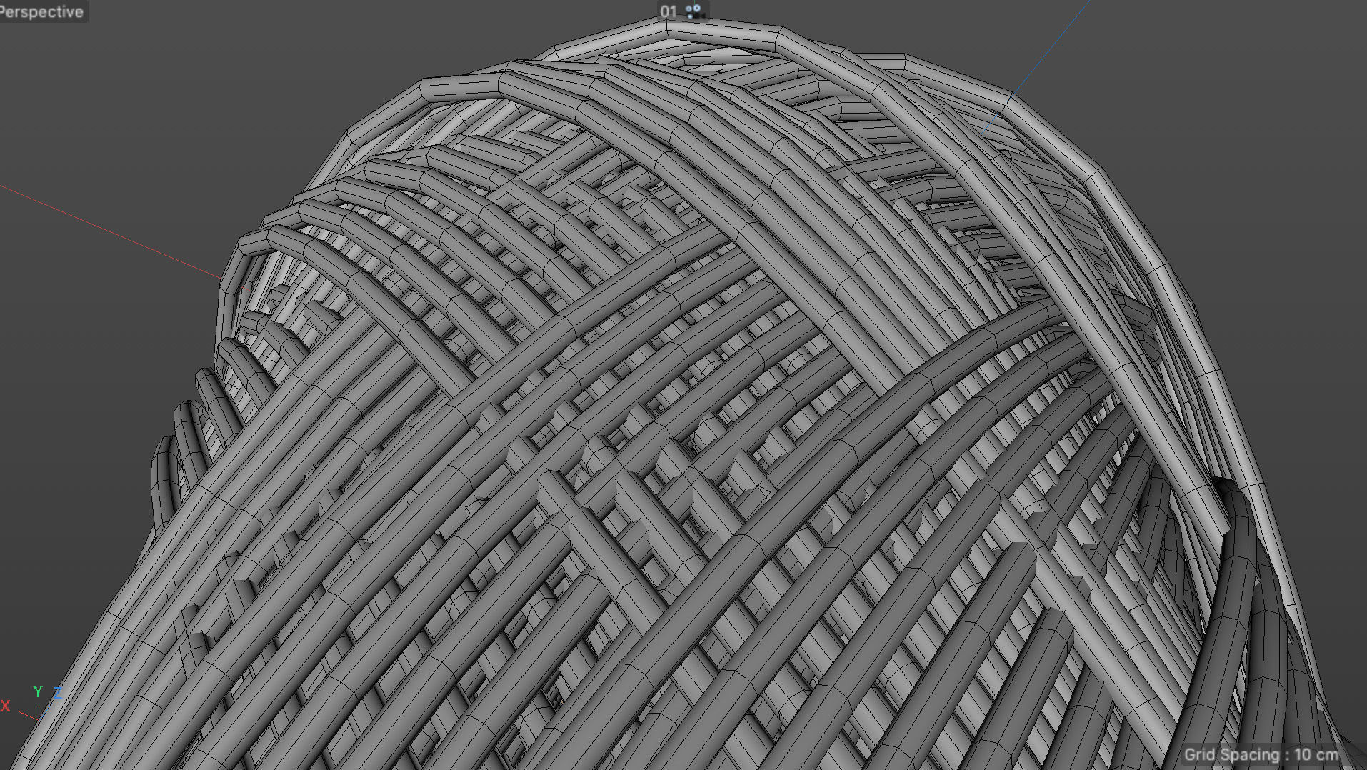 Spool of String 3D model_8