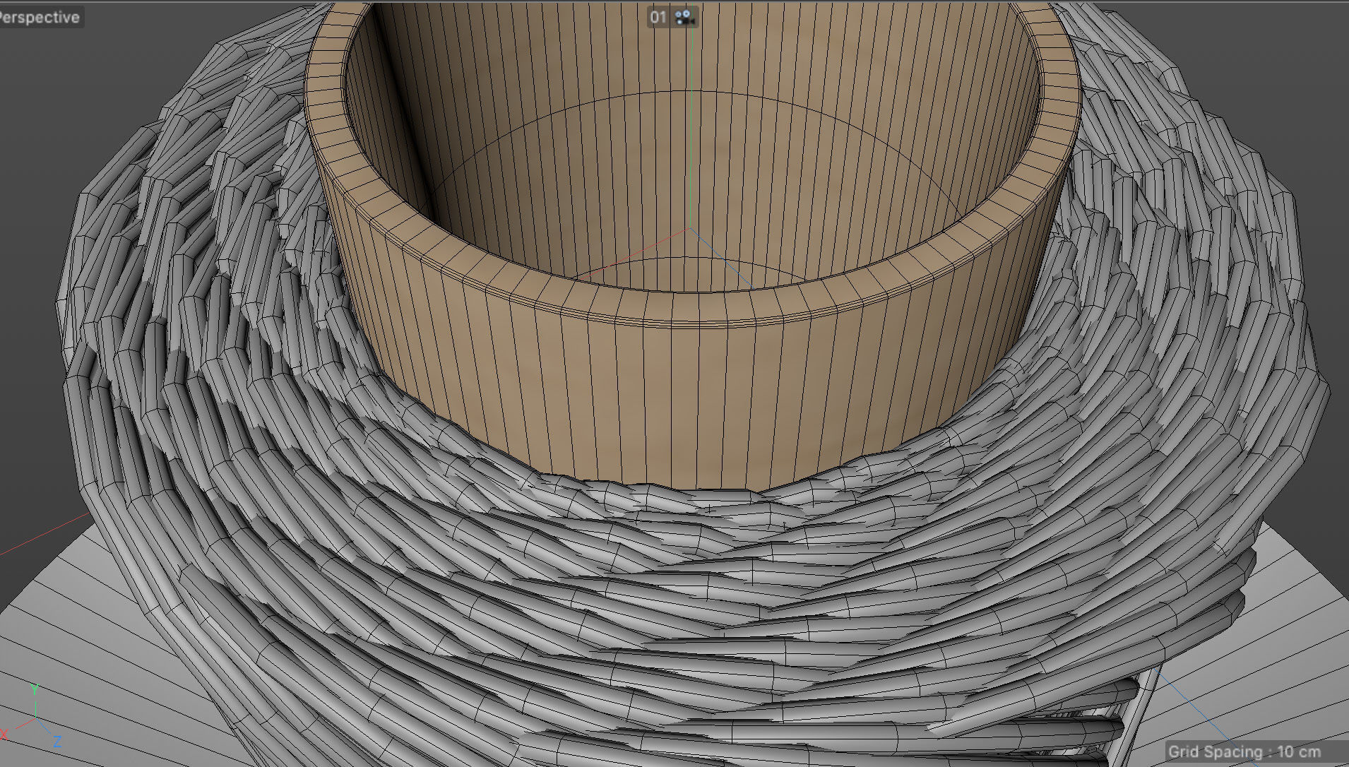 Spool of String 3D model_7