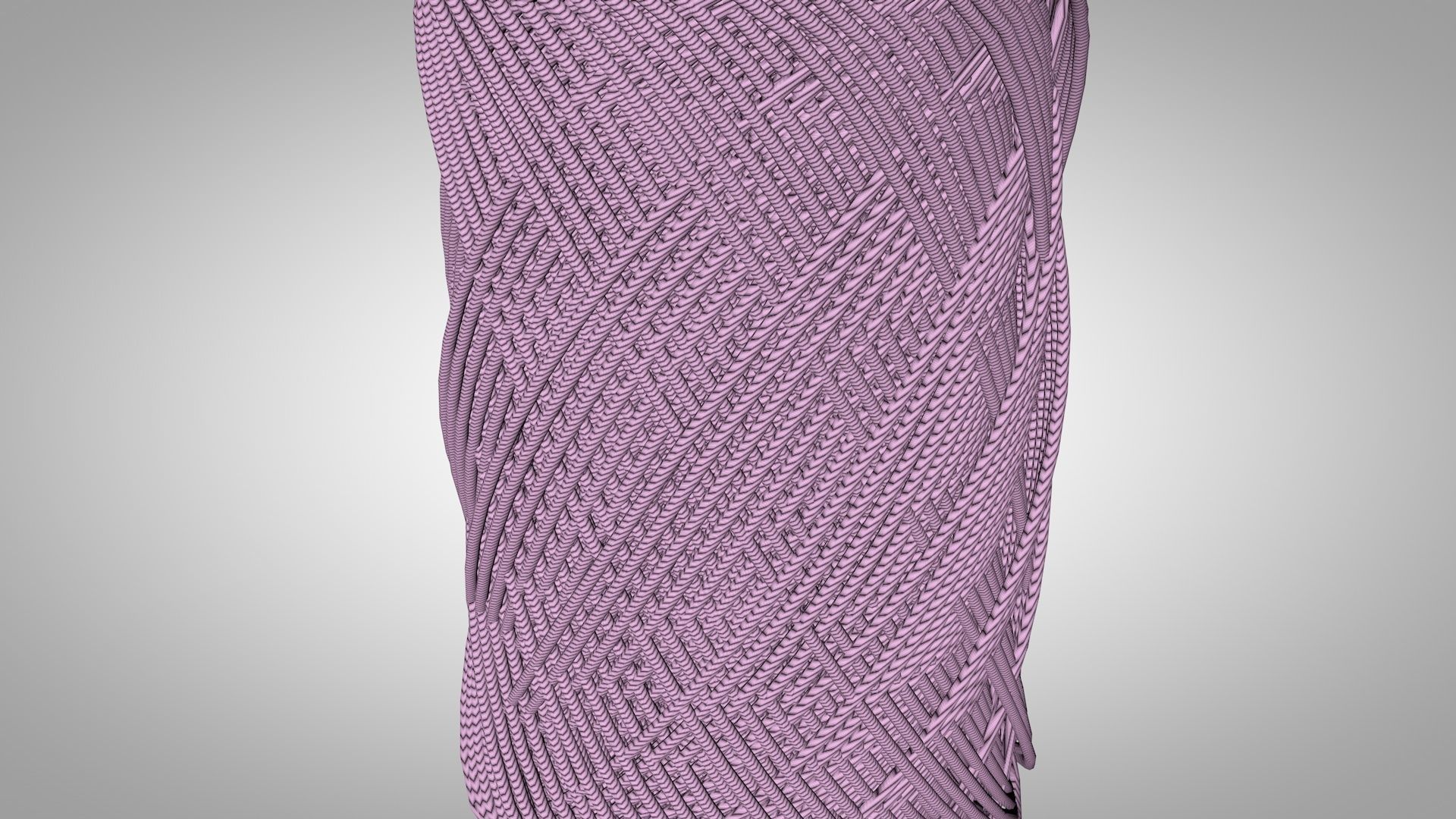 Spool of String 3D model_4