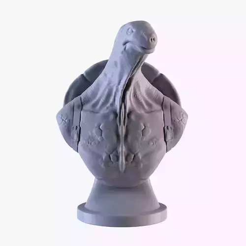 Turtle head Free 3D print model