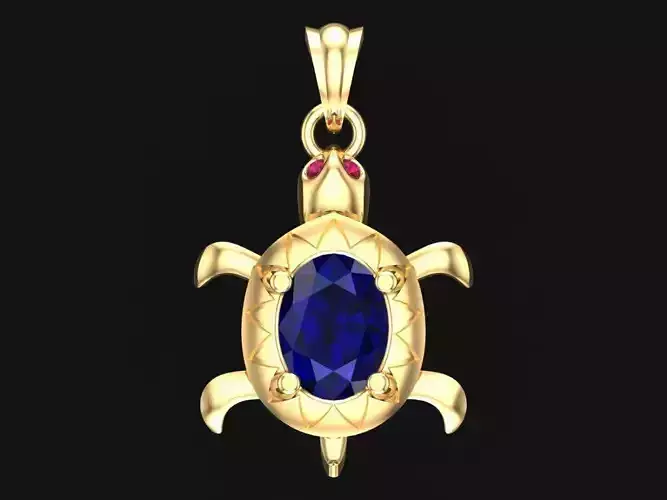 Turtle pendant