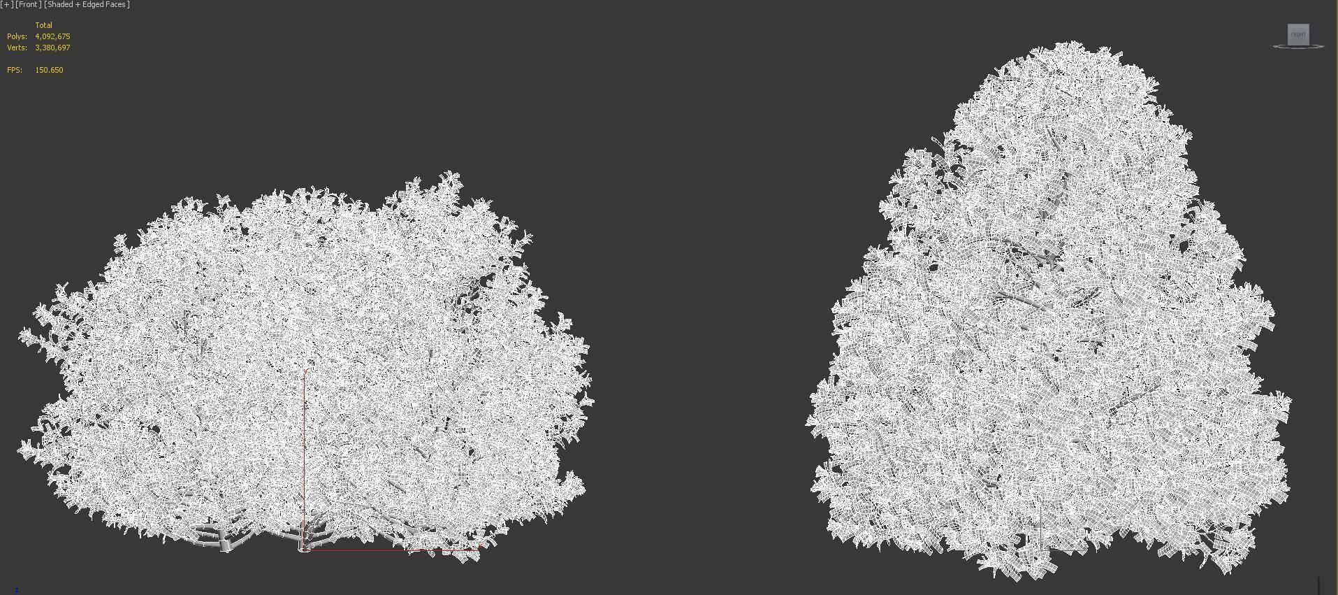Shrub collection - Include GrowFX and Mesh file  3D model_50