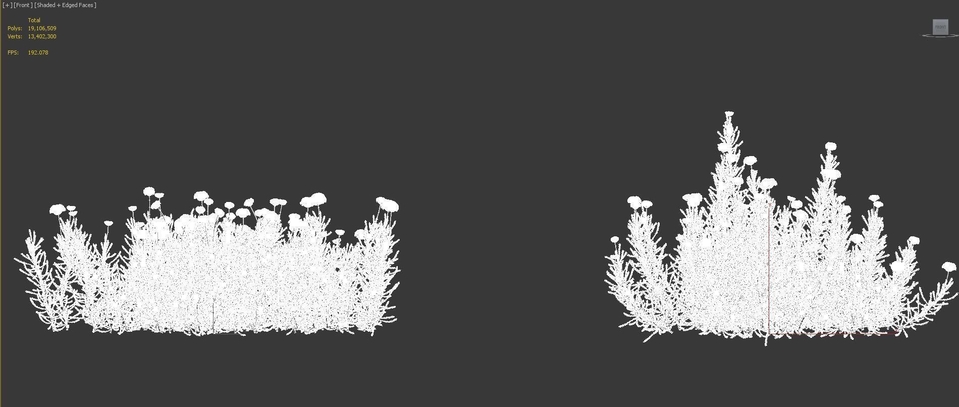 Shrub collection - Include GrowFX and Mesh file  3D model_55