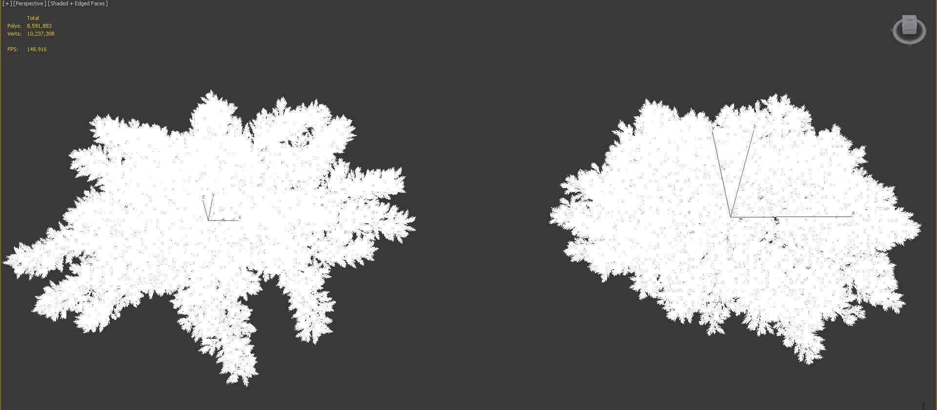 Shrub collection - Include GrowFX and Mesh file  3D model_34