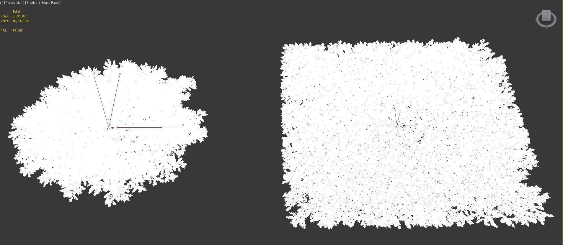 Shrub collection - Include GrowFX and Mesh file  3D model_35