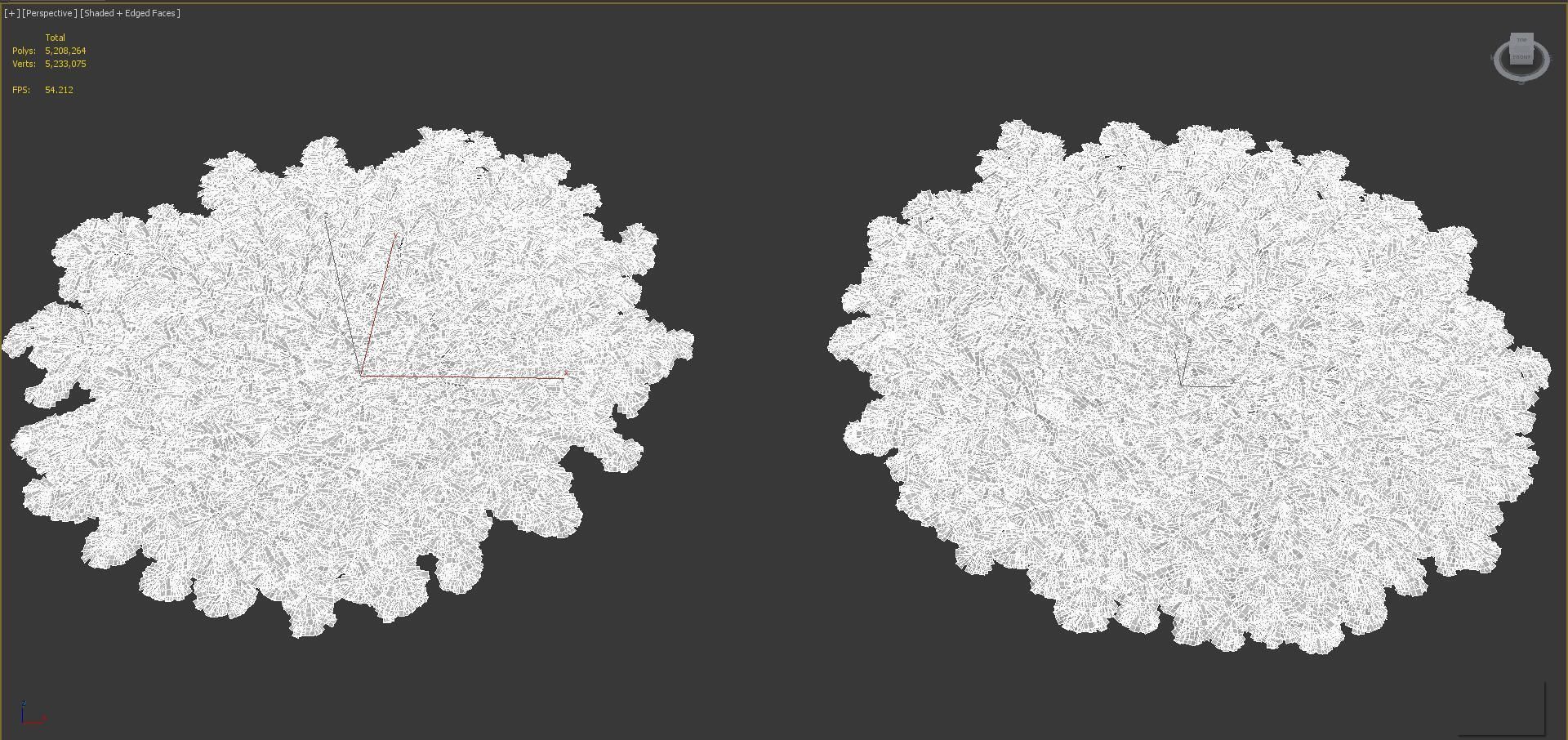 Shrub collection - Include GrowFX and Mesh file  3D model_54