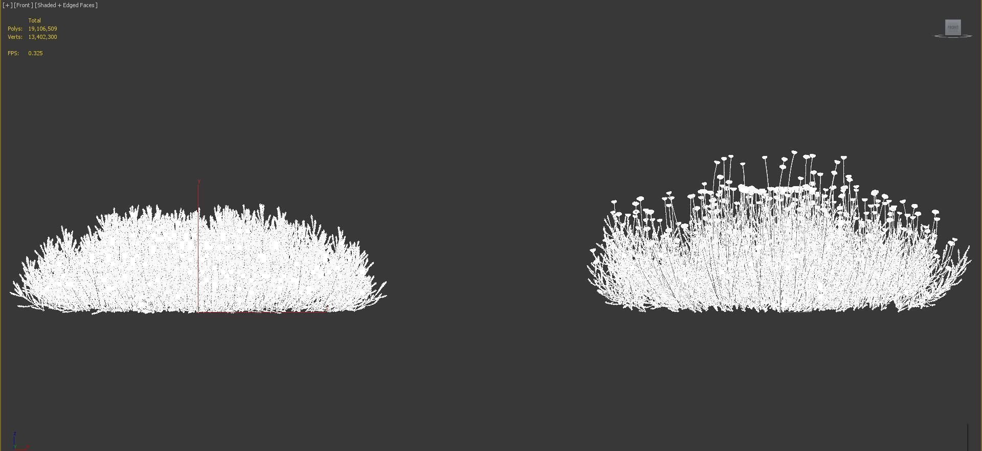 Shrub collection - Include GrowFX and Mesh file  3D model_56