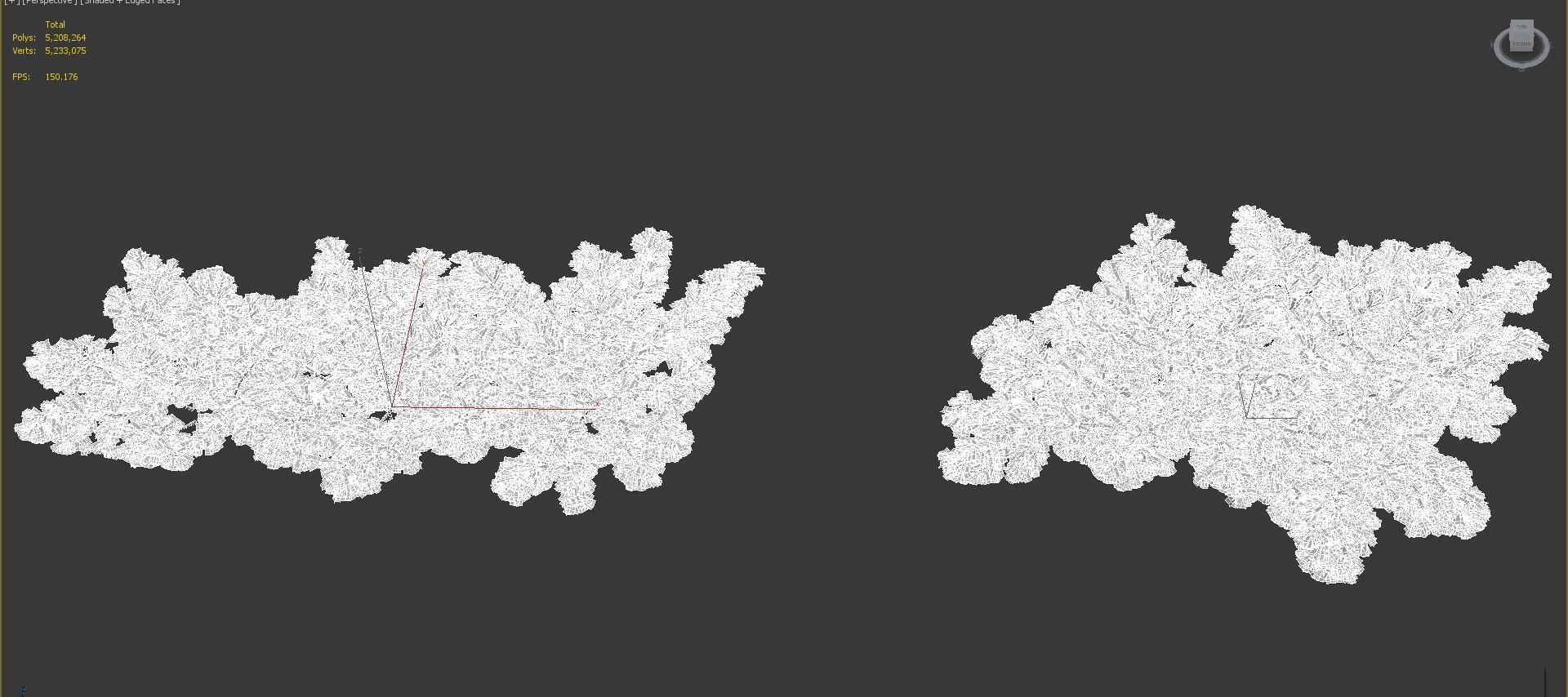 Shrub collection - Include GrowFX and Mesh file  3D model_37