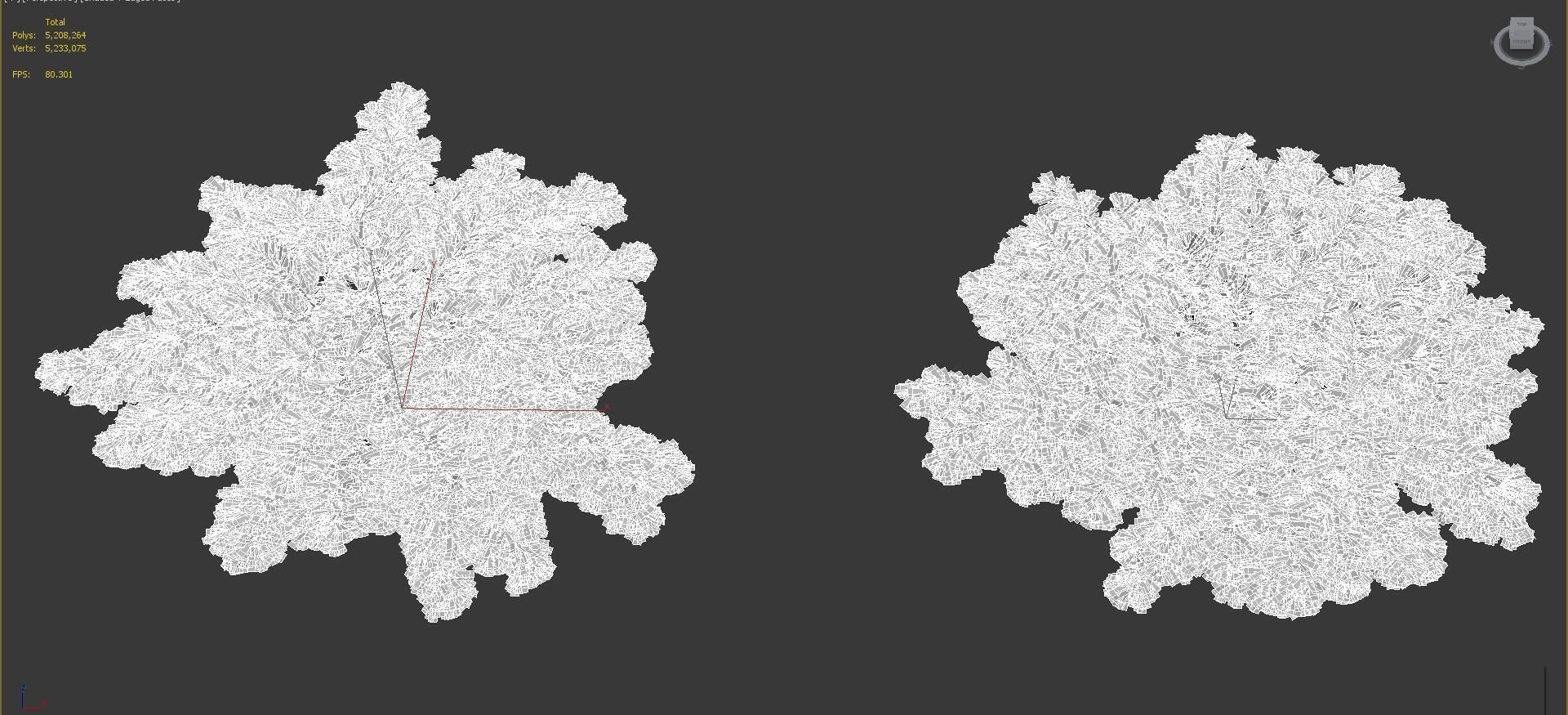 Shrub collection - Include GrowFX and Mesh file  3D model_47