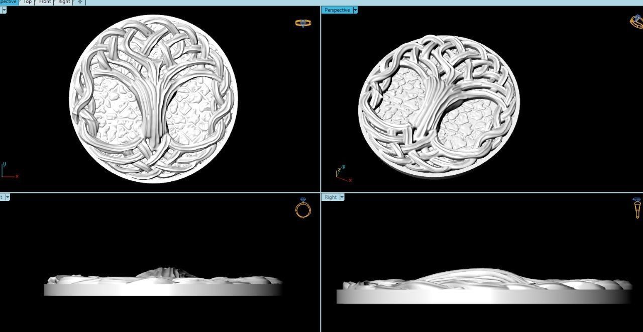 TREE JEWELLERY DESIGN 3D model_1