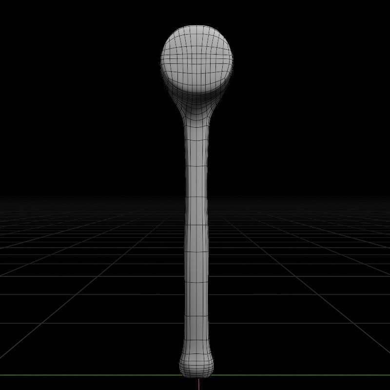 Dead Blow Hammer Low-poly 3D model_9