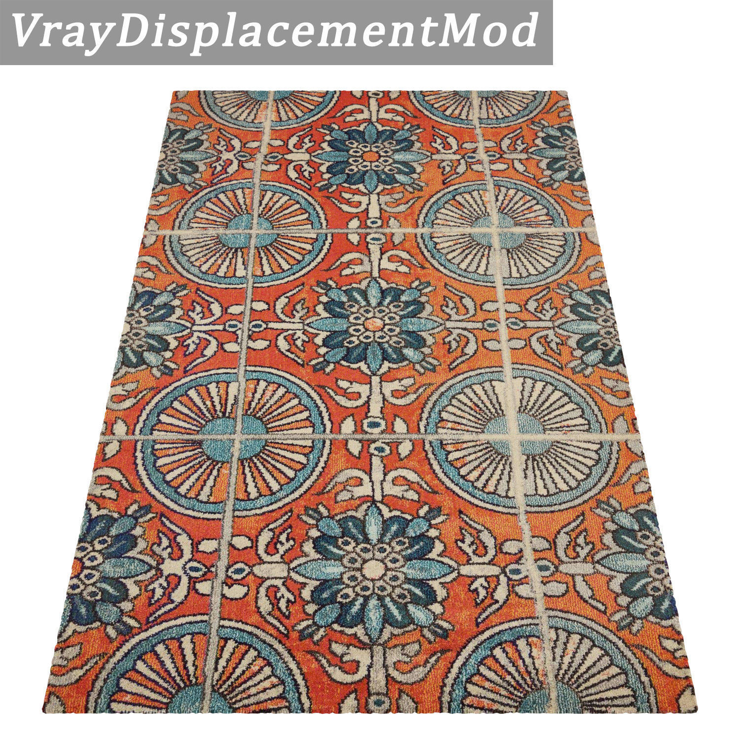 Rug Set 1859 3D model_3