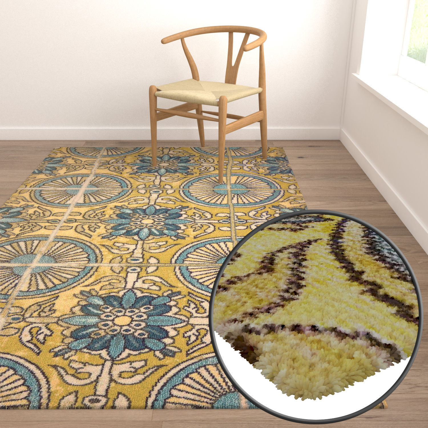 Rug Set 1859 3D model_5