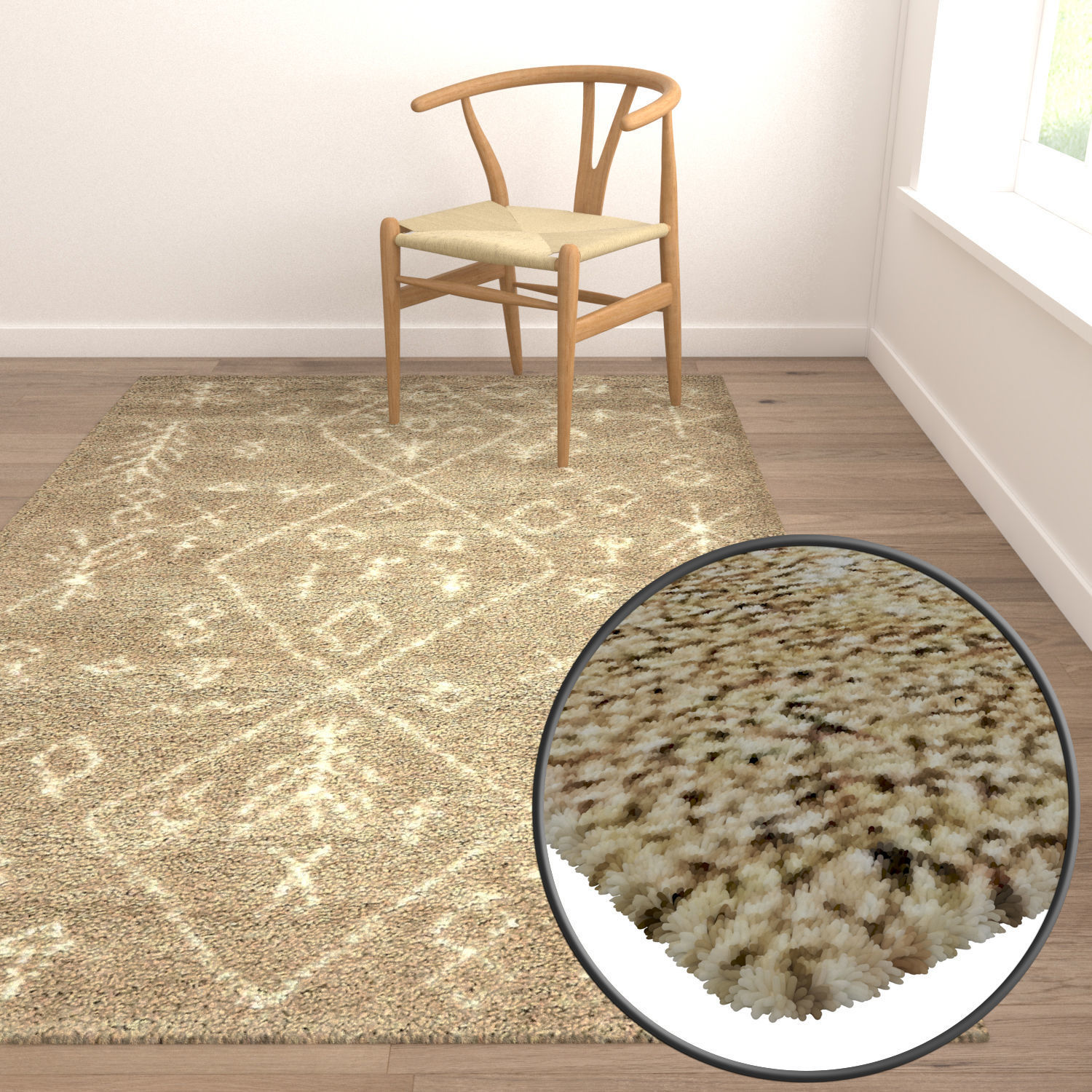 Rug Set 1860 3D model_5