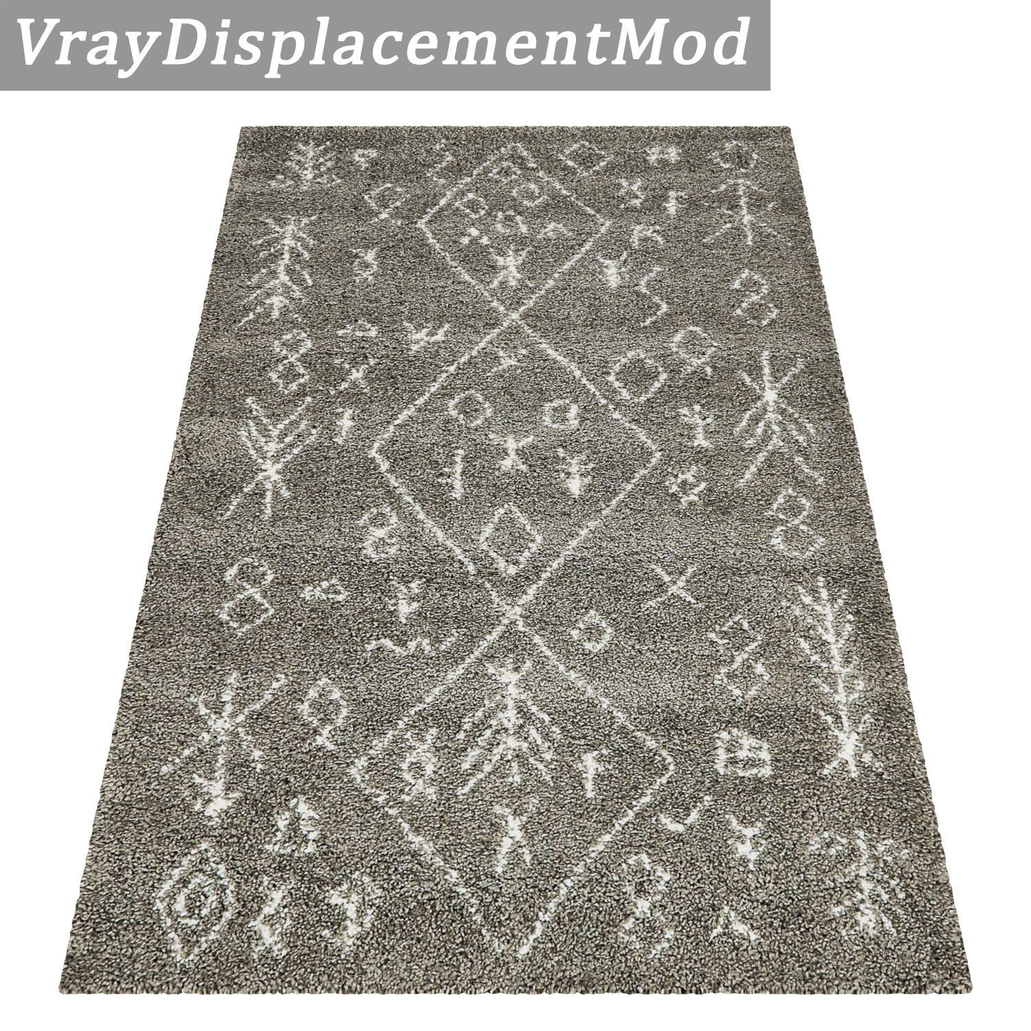 Rug Set 1860 3D model_3