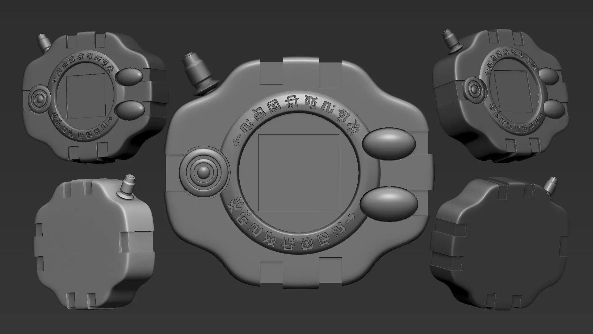 Digivice of Digimon 3D print model