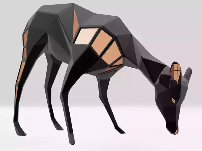 Polygonal Impala Parametric
