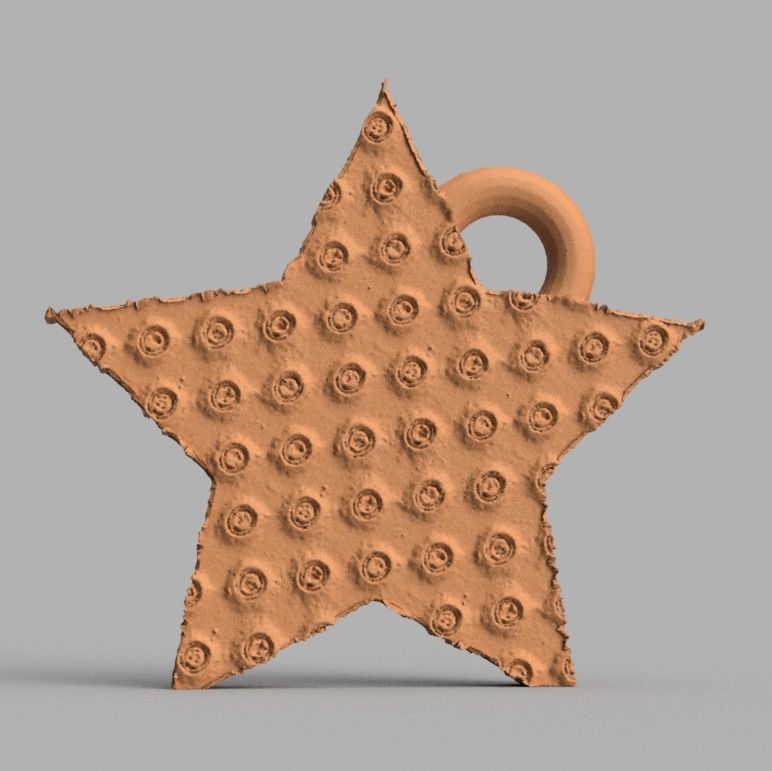 Etoile de noel X 74    3d print  3D print model_57