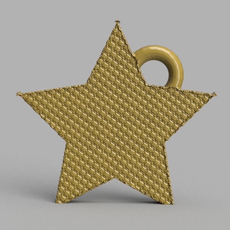 Etoile de noel X 74    3d print  3D print model_48