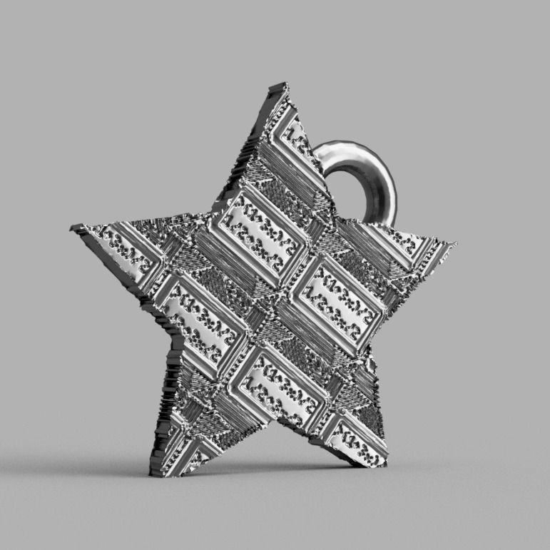 Etoile de noel X 74    3d print  3D print model_16