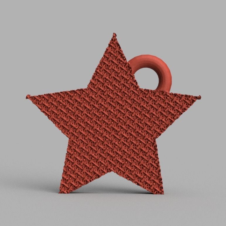 Etoile de noel X 74    3d print  3D print model_45