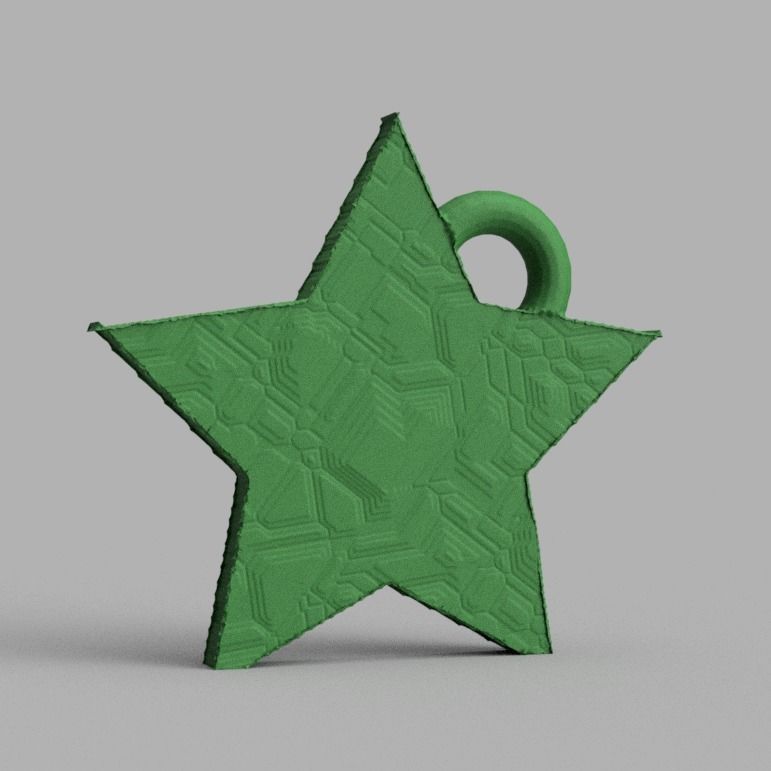 Etoile de noel X 74    3d print  3D print model_19