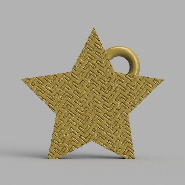 Etoile de noel X 74    3d print  3D print model_59