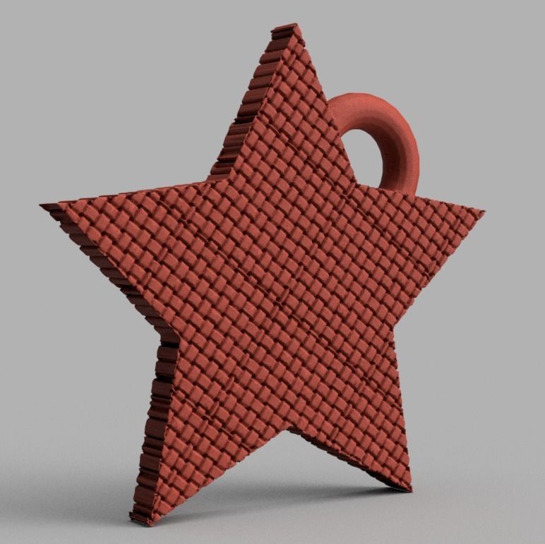 Etoile de noel X 74    3d print  3D print model_26