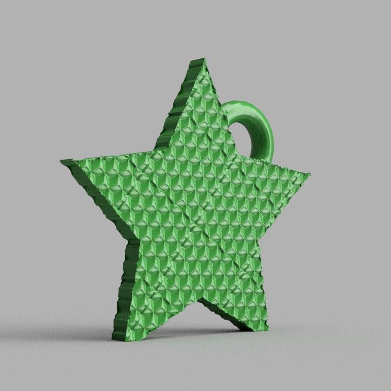 Etoile de noel X 74    3d print  3D print model_37