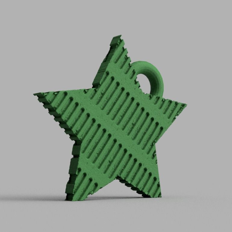 Etoile de noel X 74    3d print  3D print model_52