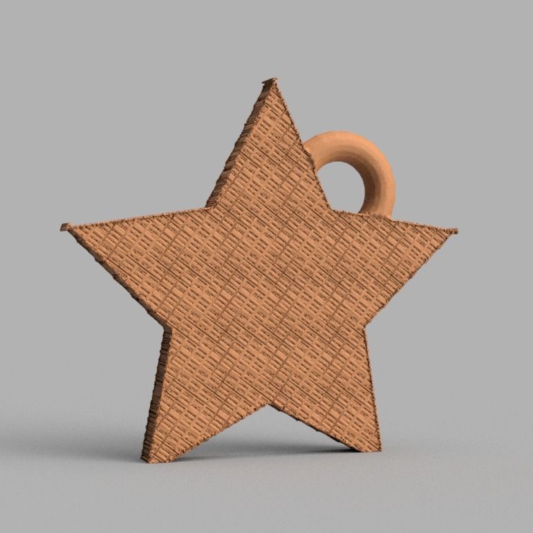 Etoile de noel X 74    3d print  3D print model_49