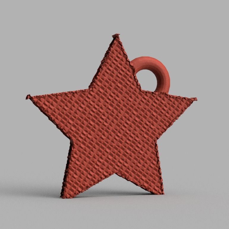 Etoile de noel X 74    3d print  3D print model_42