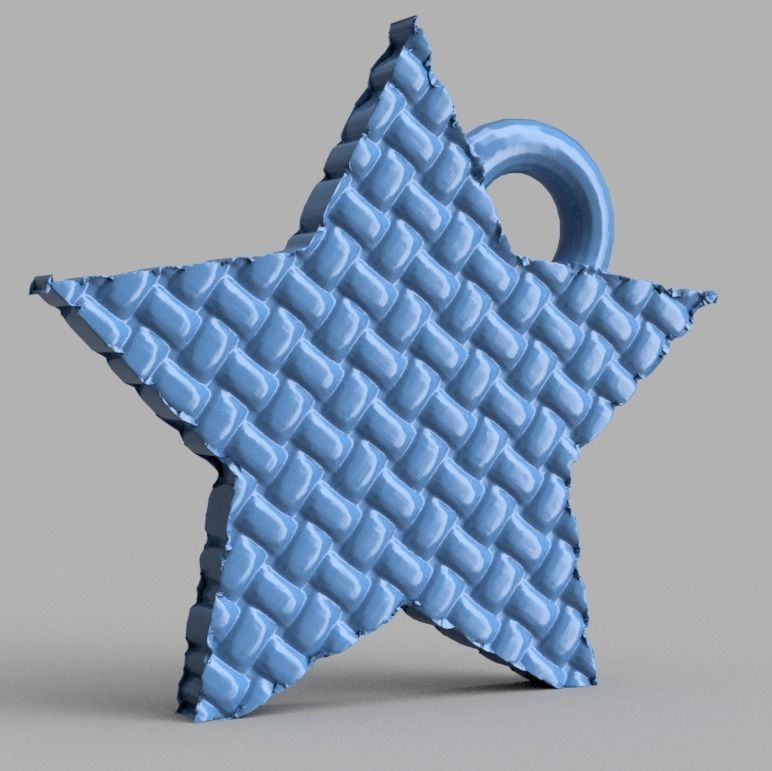 Etoile de noel X 74    3d print  3D print model_2