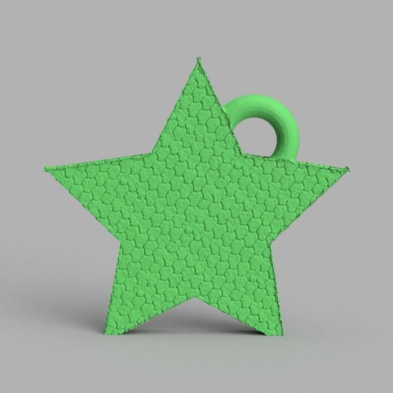 Etoile de noel X 74    3d print  3D print model_43