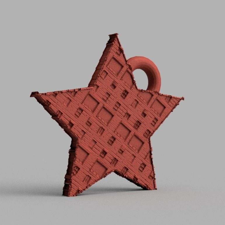 Etoile de noel X 74    3d print  3D print model_10