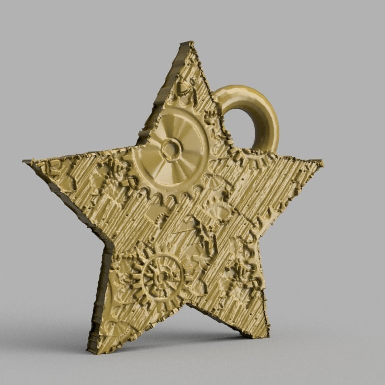 Etoile de noel X 74    3d print  3D print model_13