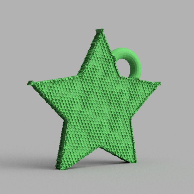 Etoile de noel X 74    3d print  3D print model_8