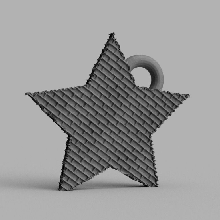 Etoile de noel X 74    3d print  3D print model_36