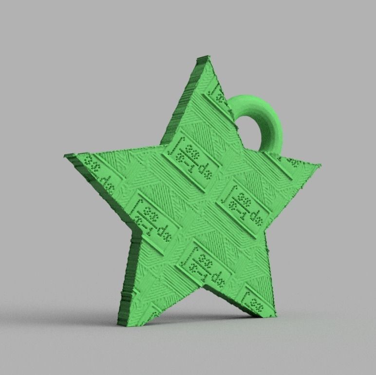 Etoile de noel X 74    3d print  3D print model_20